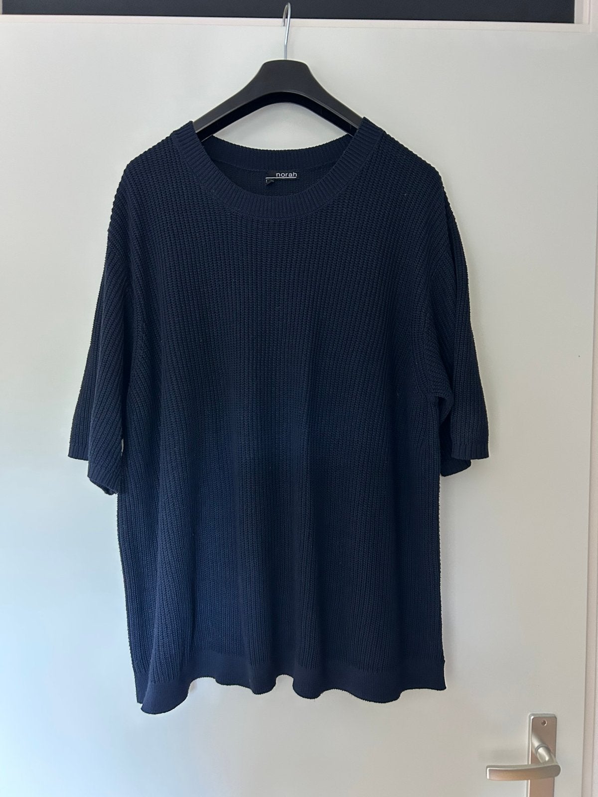 Igs! Norah Donkerblauwe comfortabele trui maat 48, Kleding | Dames, Ophalen of Verzenden, Gedragen, Blauw, Trui of Vest