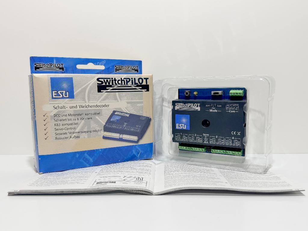 ESU:  51800 Switchpilot DCC/Motorola, Gebruikt, Gelijkstroom, Overige typen, Analoog