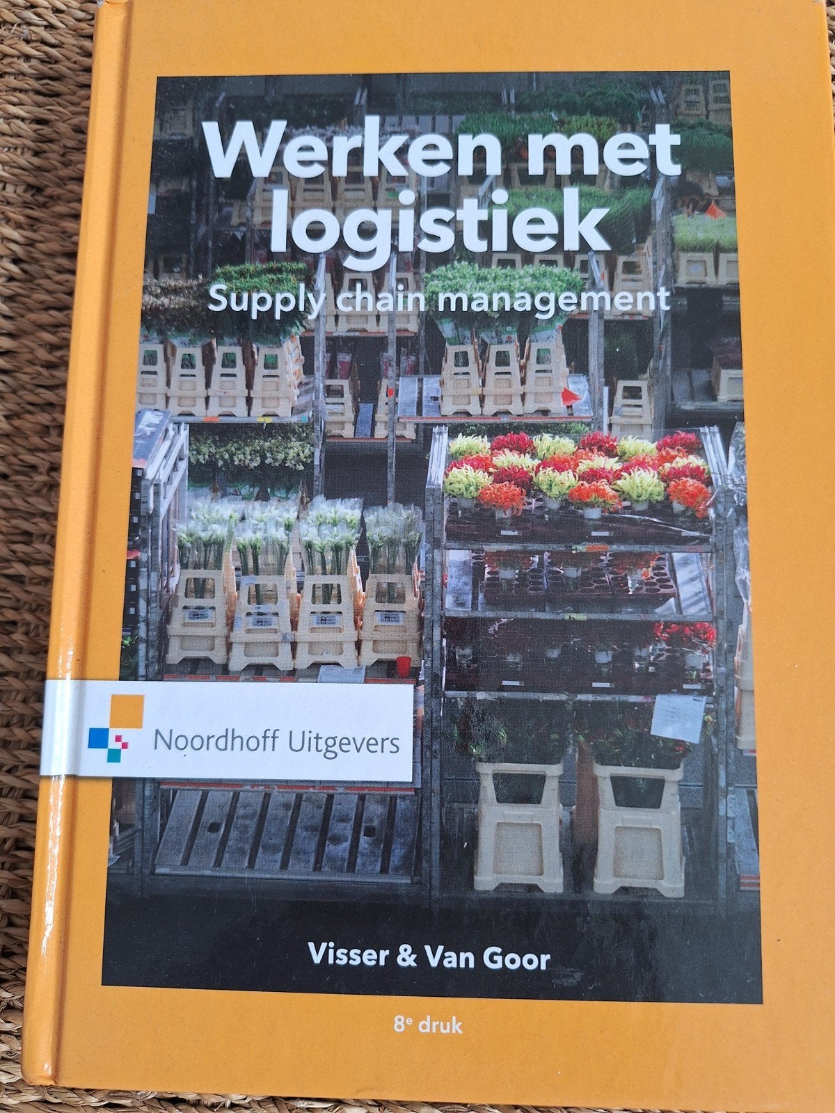 Werken met logistiek - Supply chain management (8e druk), Boeken, Nieuw, Visser & Van Goor, Gamma, HBO