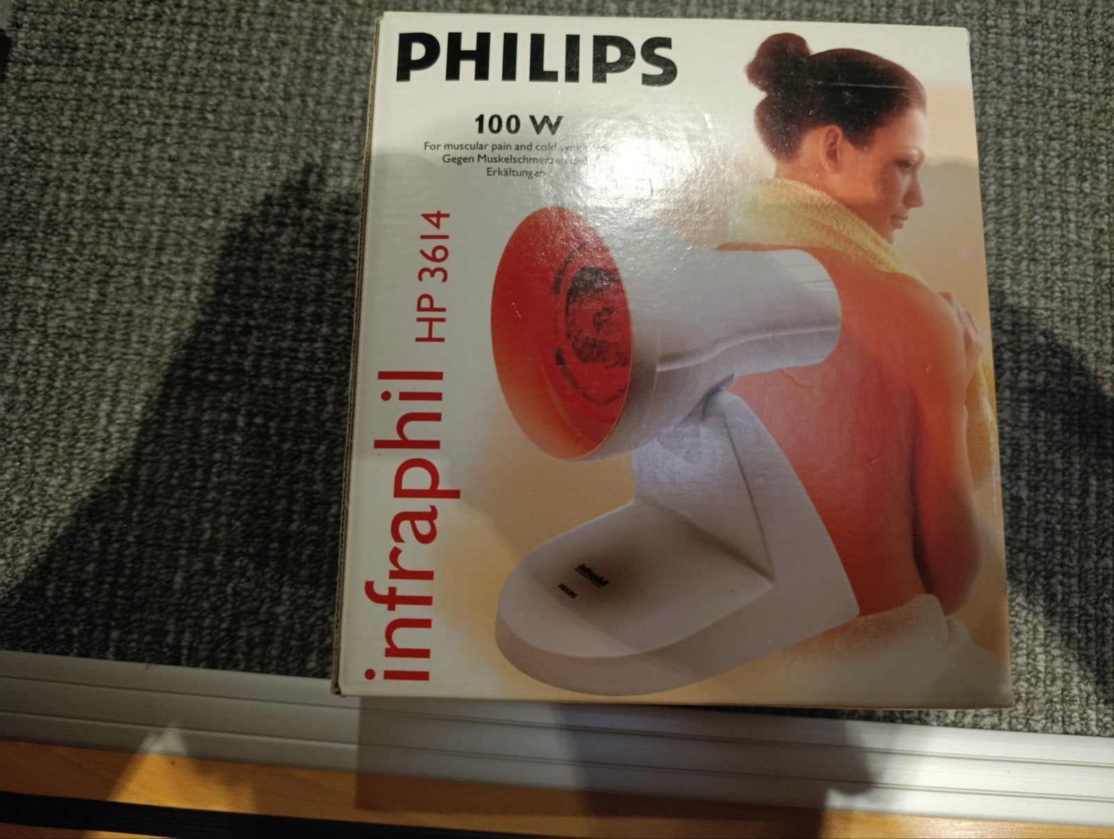 Phillips infraphil lamp 100 watt, Ophalen, Zo goed als nieuw, Lichaamsverzorging