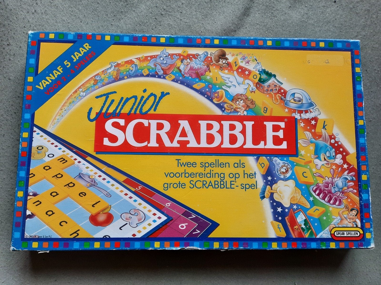 Junior scrabble, Ophalen of Verzenden, Gebruikt, Spear Spellen