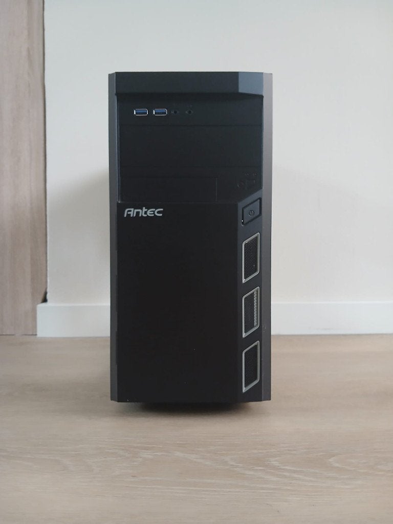 Antec VSK3000 Elite Micro-ATX Behuizing (Zwart), Computers en Software, Computerbehuizingen, Ophalen, Gebruikt
