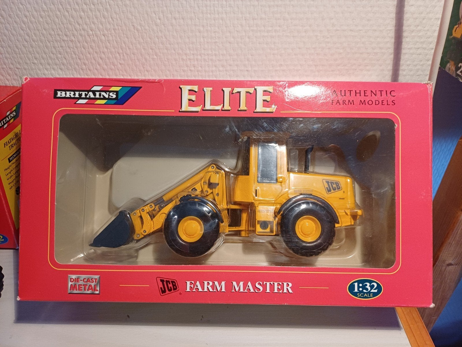 Britains JCB Farm master shovel, Ophalen of Verzenden, Zo goed als nieuw, Tractor of Landbouw, Britains