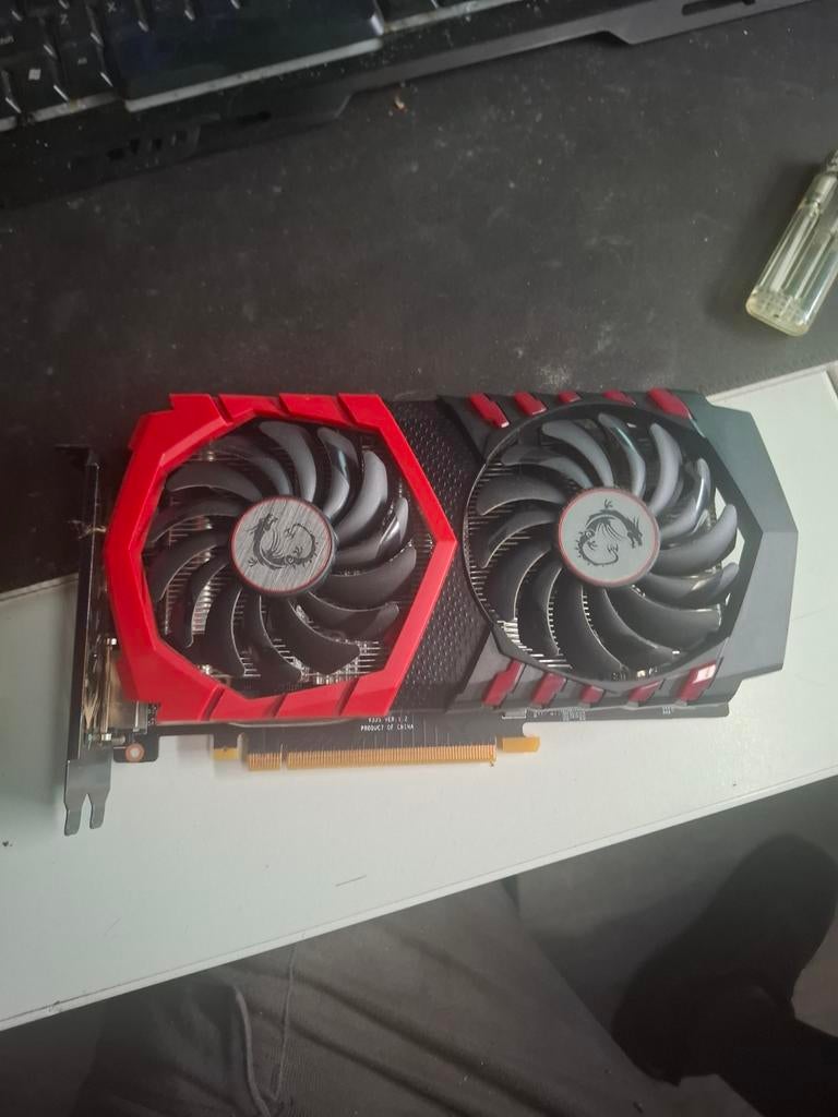 MSI GeForce GTX 1050 Ti GAMING X 4G Videokaart, Computers en Software, Videokaarten, PCI-Express 3, Gebruikt, HDMI, Ophalen of Verzenden