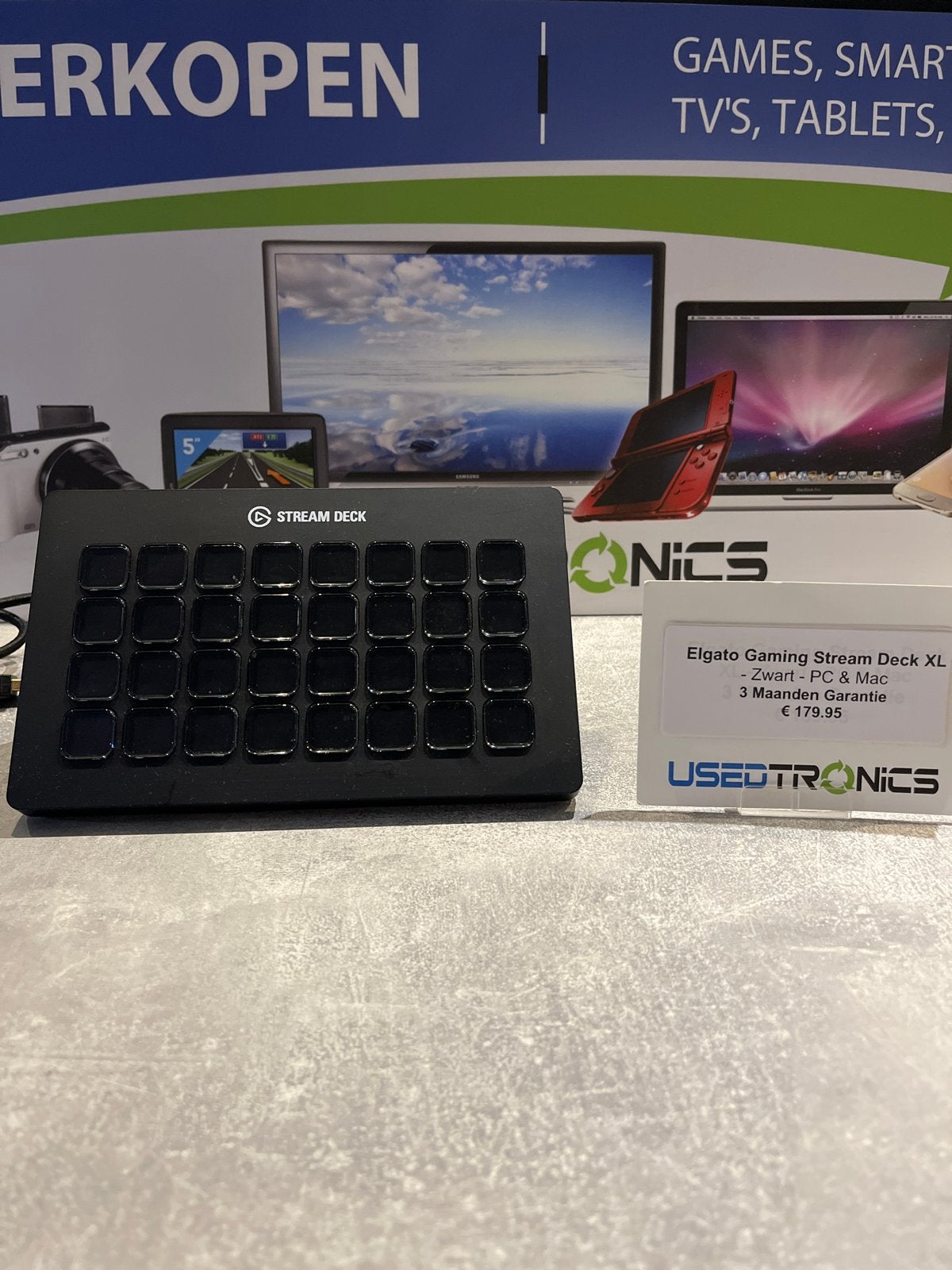 Elgato Gaming Stream Deck XL - Zwart - PC & Mac, Computers en Software, Overige Computers en Software, Zo goed als nieuw, Ophalen of Verzenden