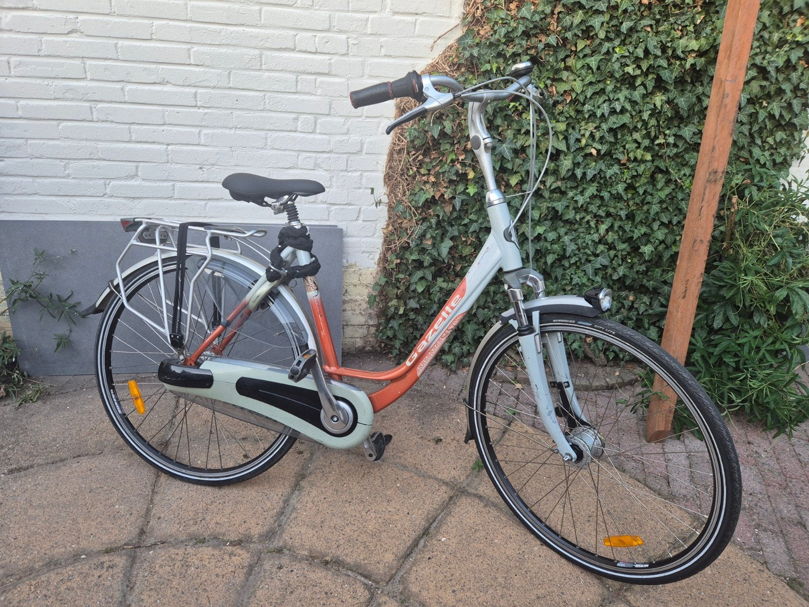 Gazelle Orange Plus Damesfiets, Ophalen, 53 tot 56 cm, Velgrem, Versnellingen