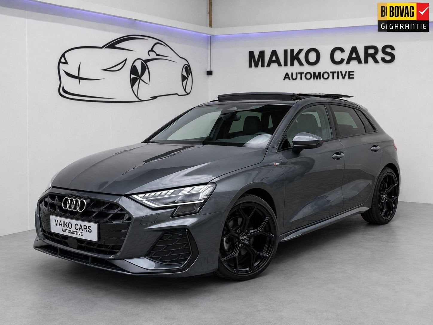 Audi A3 Sportback 35 TFSI S Edition 3x S-LINE |PANO| Matrix, Auto's, Dealer onderhouden, Gebruikt, Zwart, 150 pk