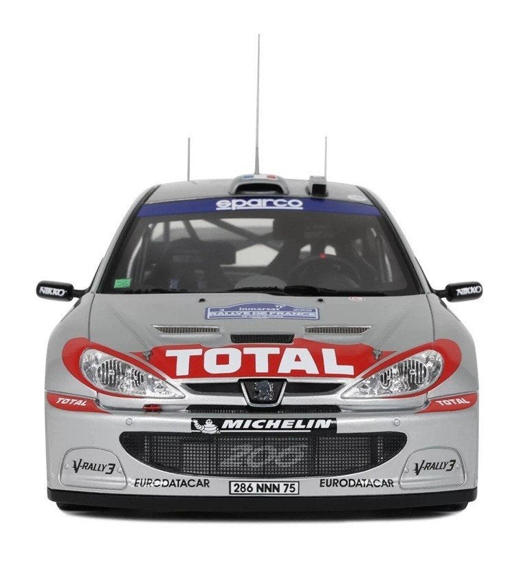 Peugeot 206 WRC Tour de Corse 2002 Otto Mobile, Hobby en Vrije tijd, Modelauto's | 1:18, Ophalen of Verzenden, Nieuw, Auto, OttOMobile