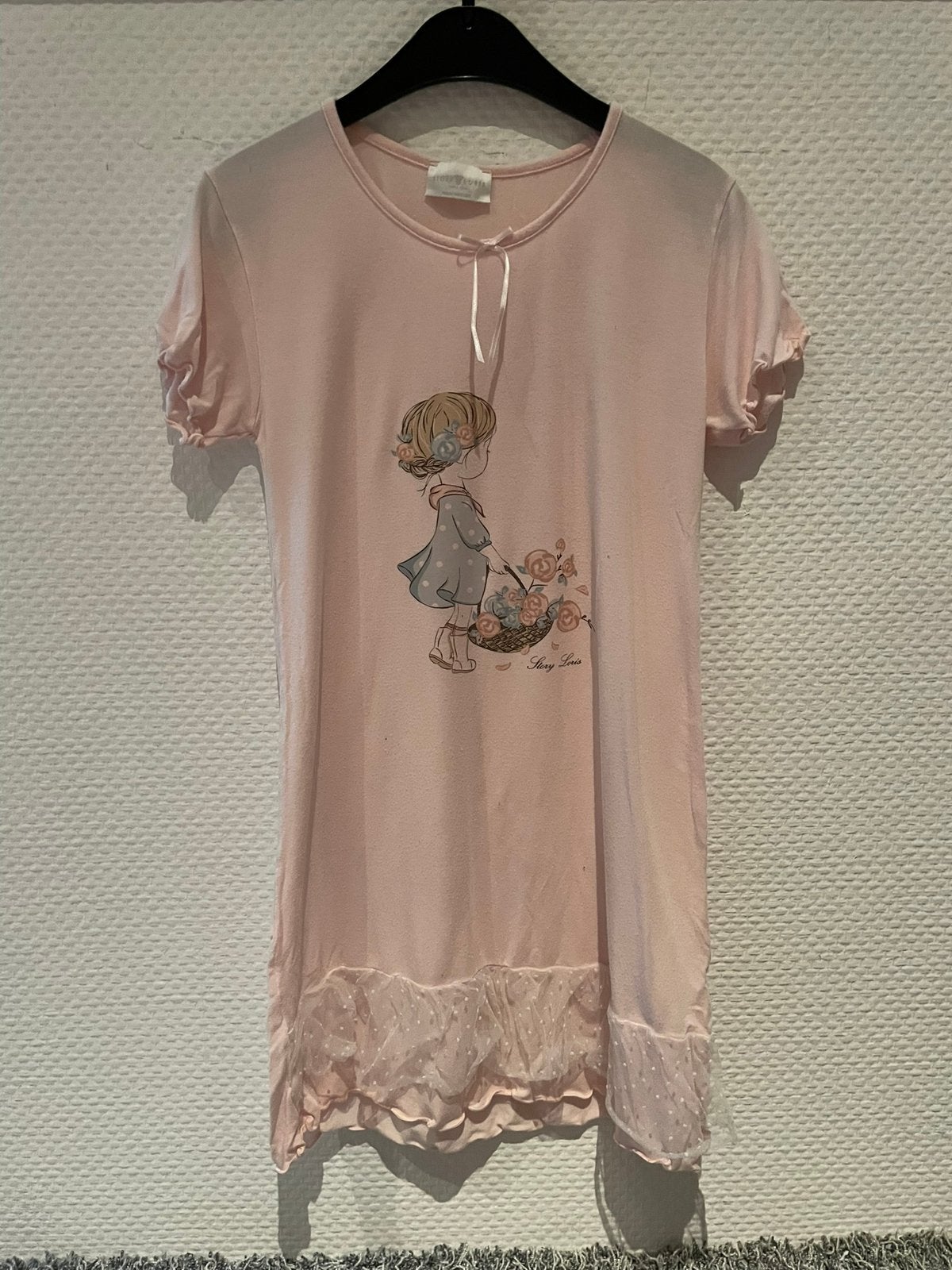 Story loris nachtpon met kant 8 jaar, Ophalen of Verzenden, Zo goed als nieuw, Meisje, Nacht- of Onderkleding