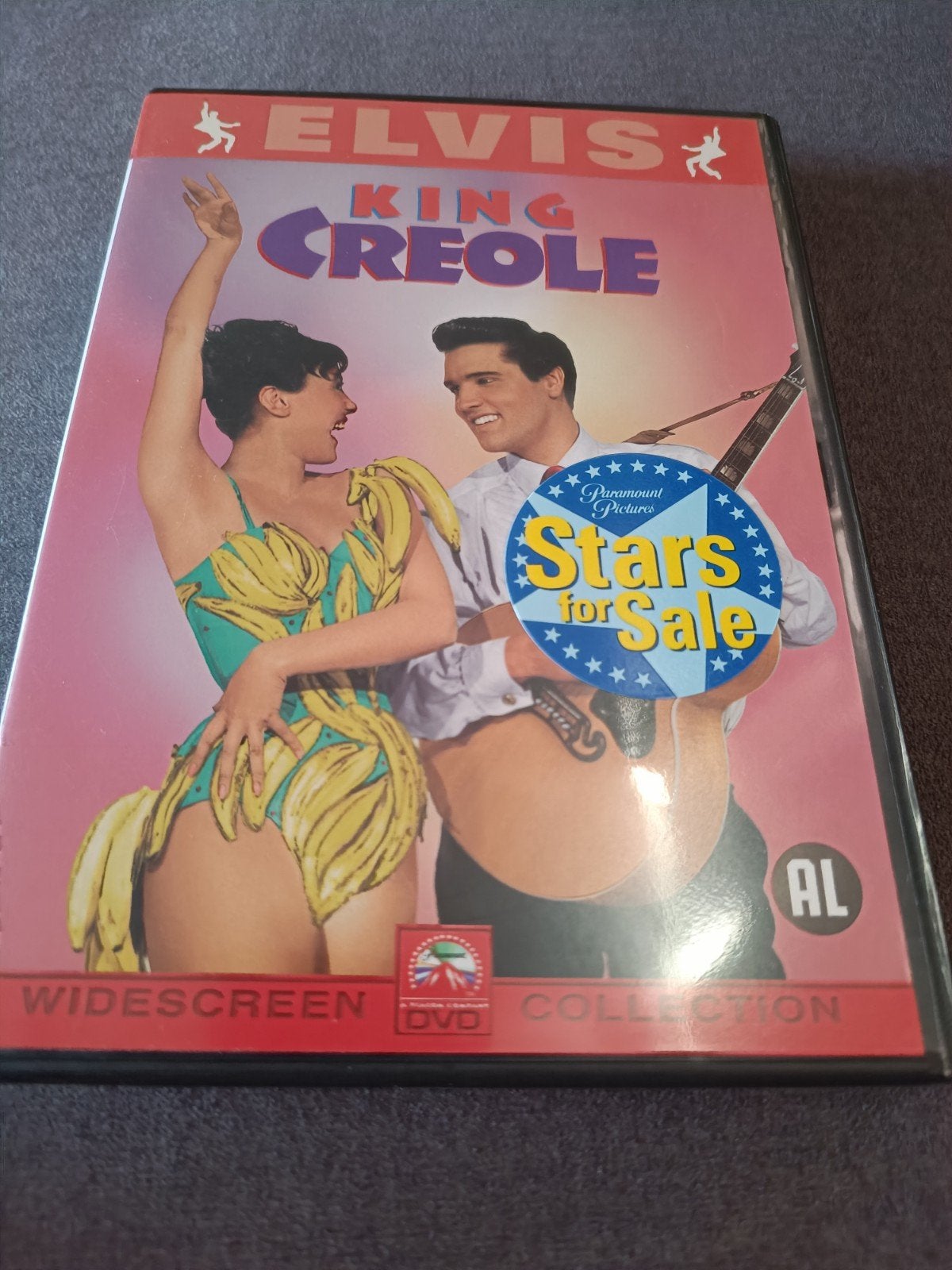 Elvis king creole - dvd, Alle leeftijden, Ophalen of Verzenden, Zo goed als nieuw