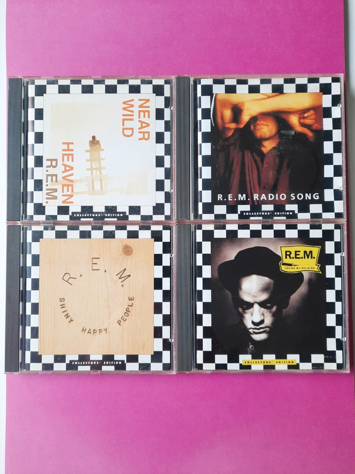 R.E. M. 4 cd singles van het Out of Time album, Ophalen of Verzenden, Zo goed als nieuw, Poprock