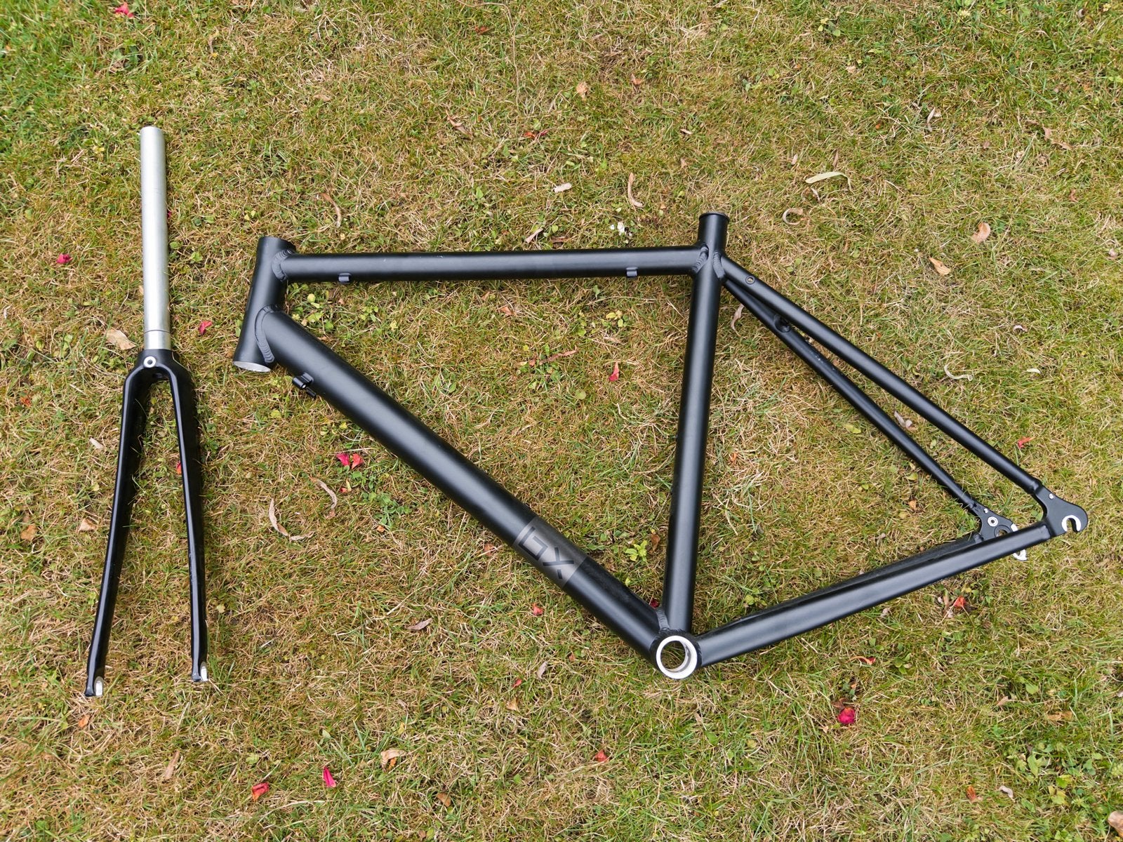 Brand-X RD-01 Frame & Voorvork Zwart, Frame, Ophalen of Verzenden, Zo goed als nieuw, Aluminium