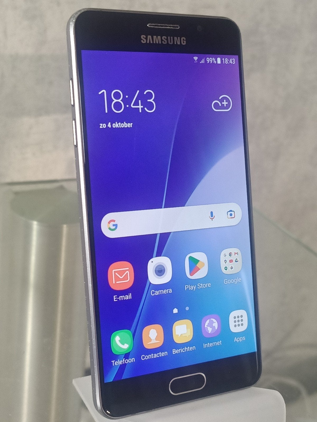 Samsung Galaxy A5-6 16GB (2016) Zwart - Goede staat, Gebruikt, Zwart, Touchscreen, 3 tot 6 megapixel