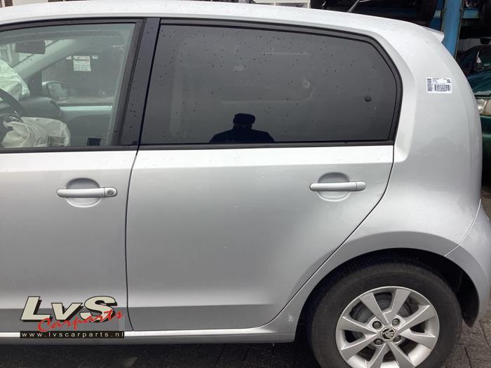Portier 4Deurs links-achter van een Skoda Citigo (LA7W), Gebruikt, -, Deur, -