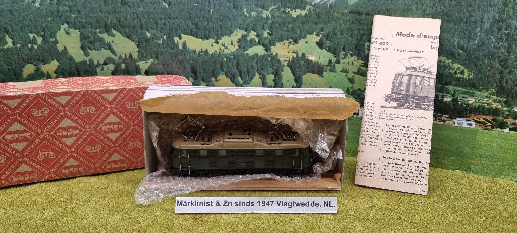 Marklin MS 800 ( 1947/49) zeer mooi, Hobby en Vrije tijd, Modeltreinen | H0, Ophalen, Wisselstroom, Gebruikt, Locomotief