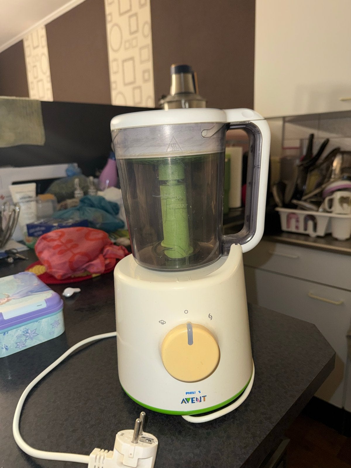 Philips Avent Babyvoedingmaker - Stomer en Blender, Gebruikt, Ophalen of Verzenden, Vaatwasserbestendig, Minder dan 1 liter