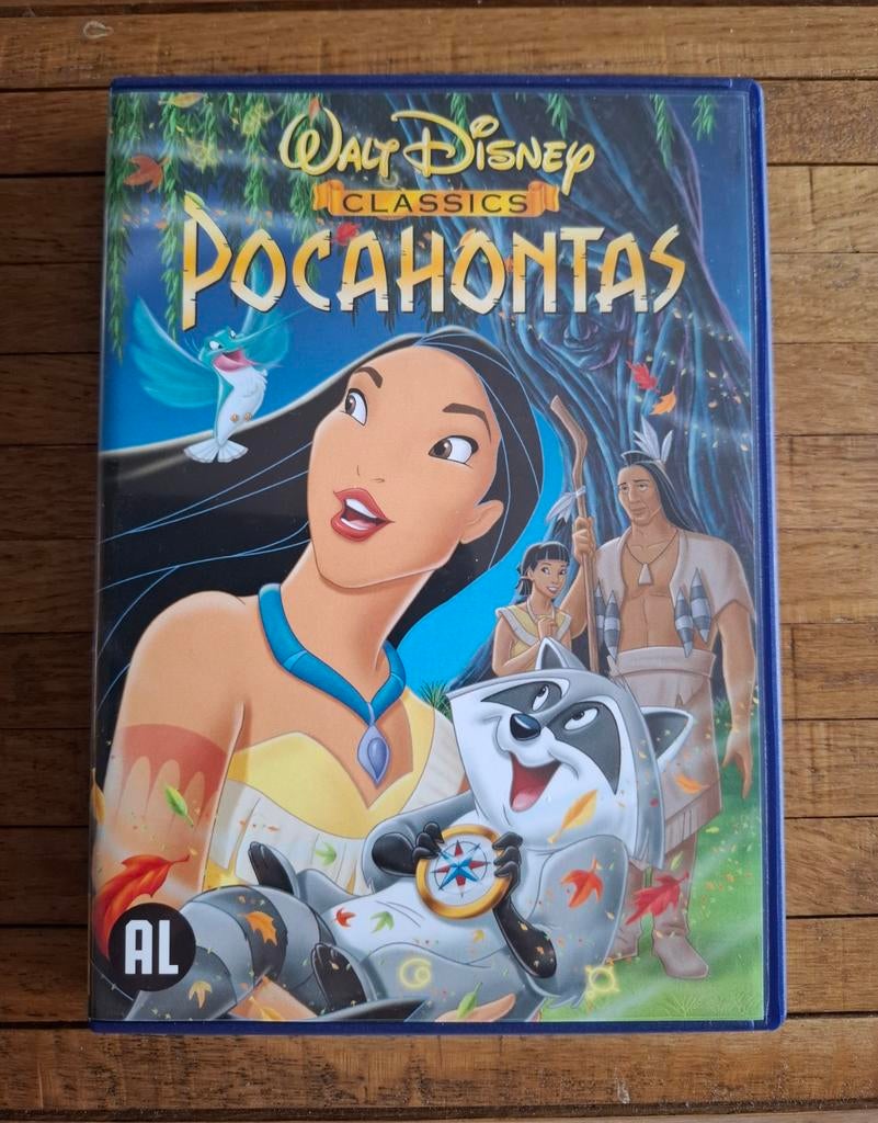 Pocahontas DVD, Tekenfilm, Ophalen of Verzenden, Zo goed als nieuw, Alle leeftijden