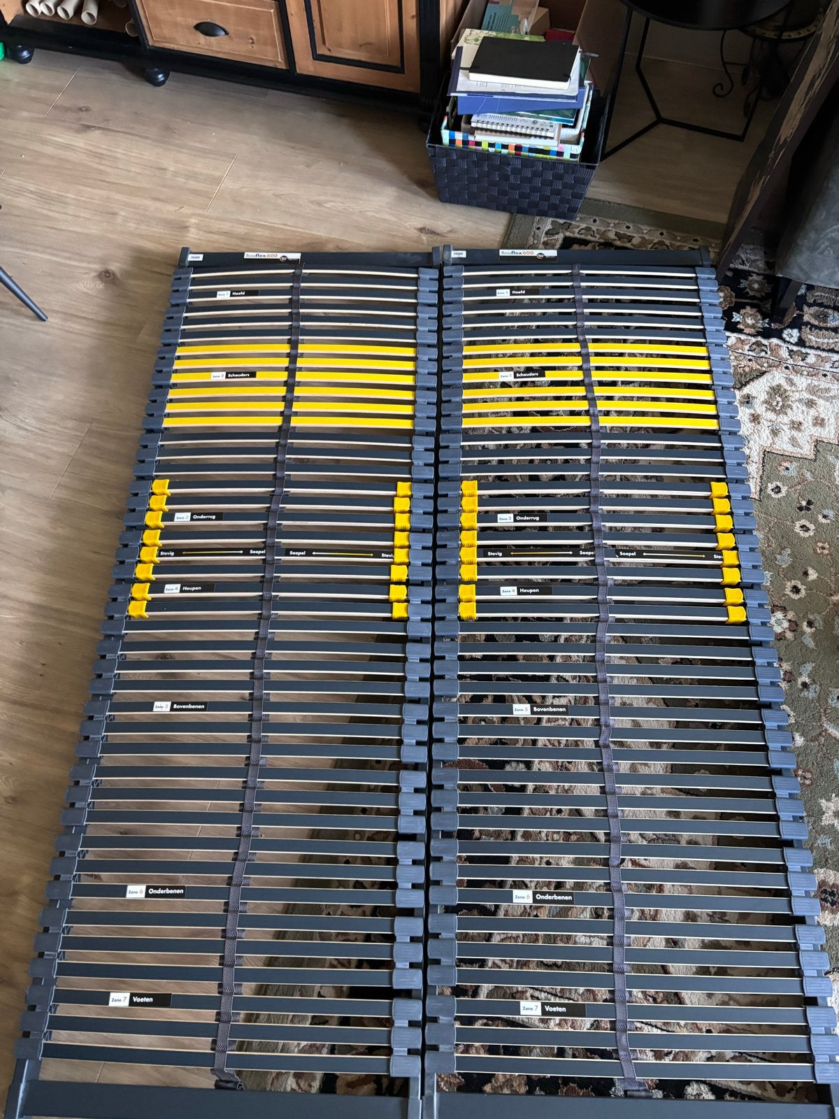 Lattenbodem Bossflex 600 van Beter Bed, Ophalen, Tweepersoons, 140 cm, Zo goed als nieuw