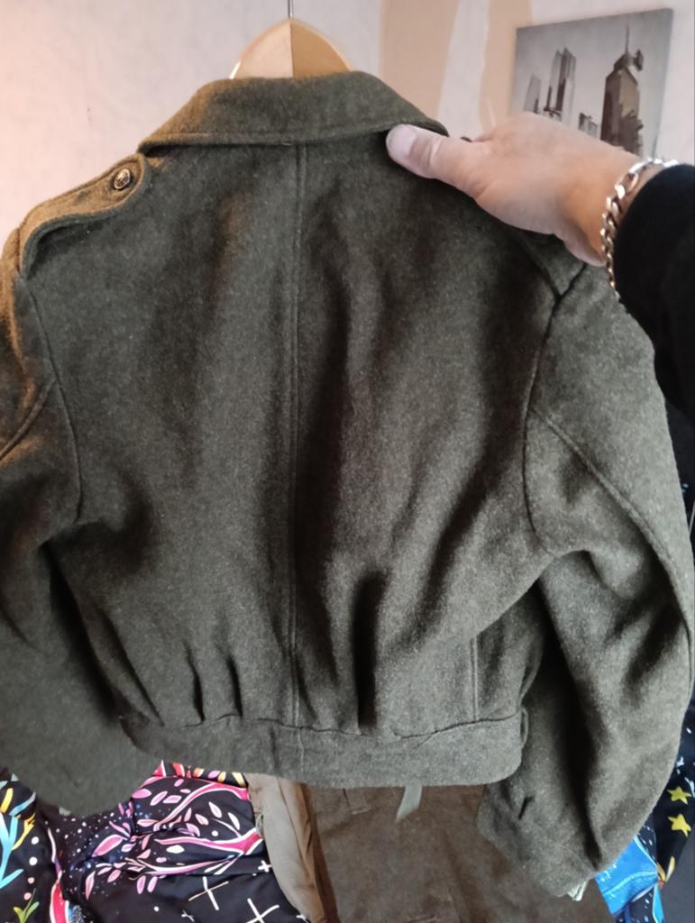 Battledress uniform jaren 50 Landmacht, Ophalen of Verzenden, Landmacht, Nederland, Kleding of Schoenen