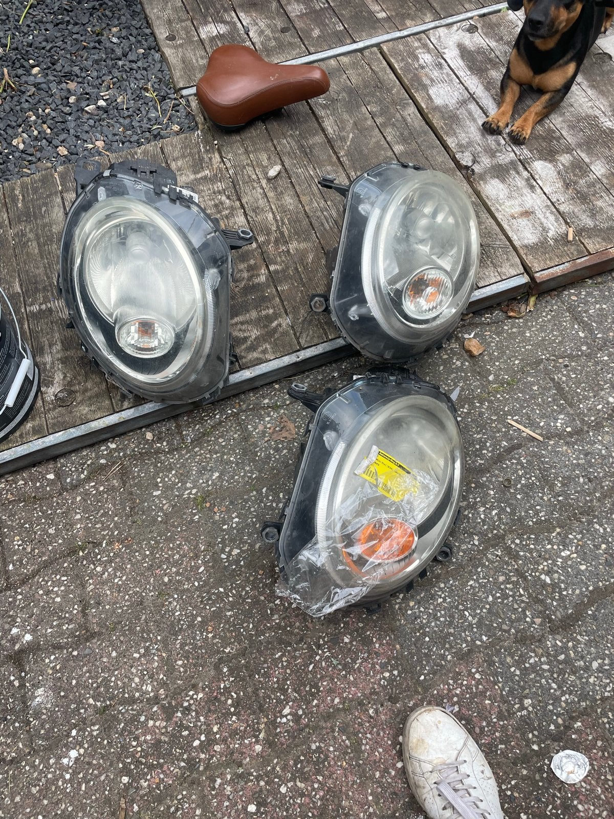 Mini Cooper R56 Koplampen Set (Gebruikt), Auto-onderdelen, Verlichting, Ophalen, Gebruikt, Mini