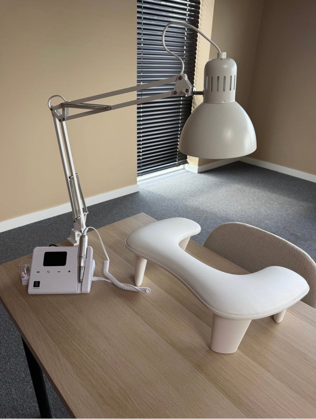 Complete manicure tafel met frees en en Tafellampo, Ophalen of Verzenden, Nieuw, 60 cm, 200 cm