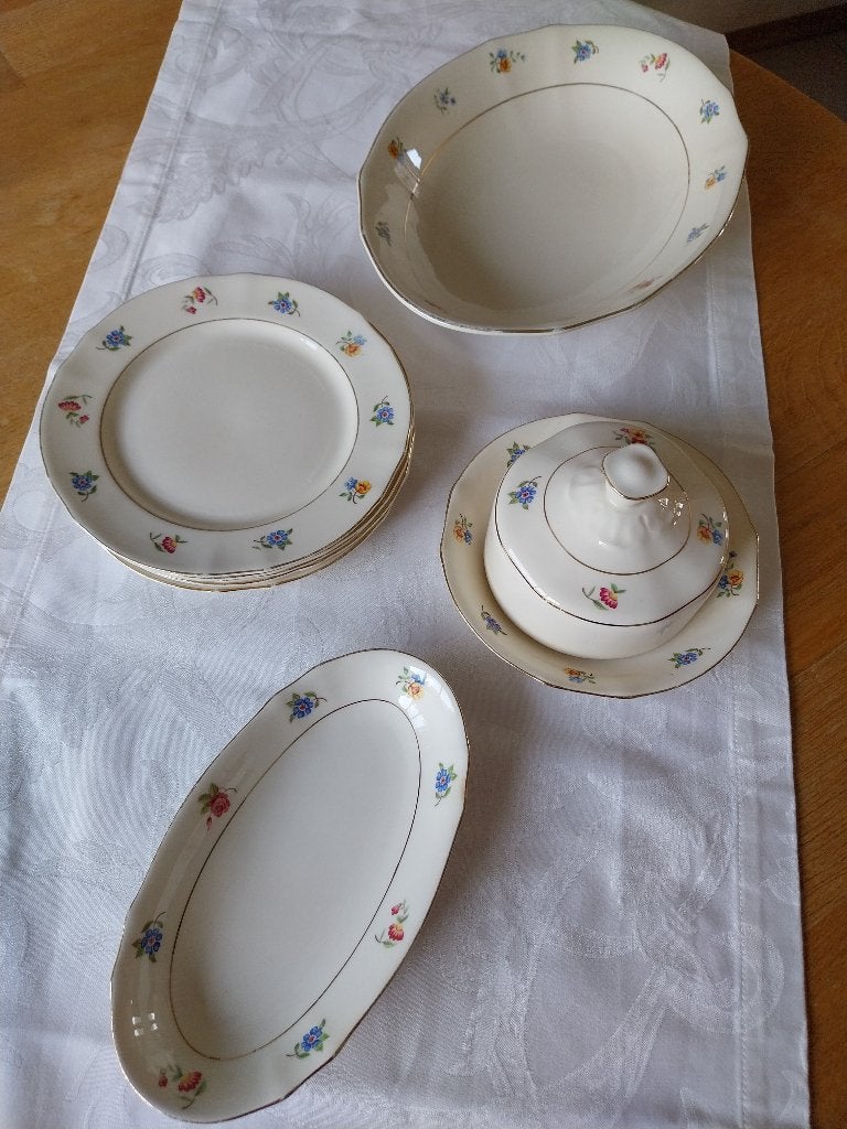 8-delig Arabia servies. Vintage, Ophalen of Verzenden