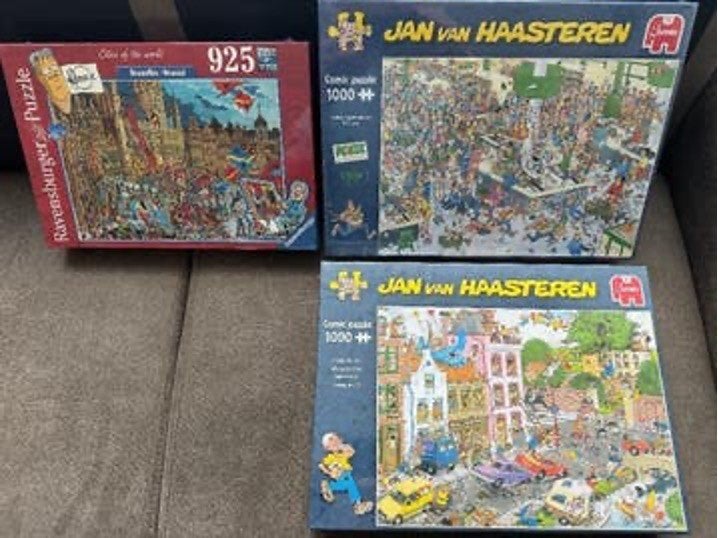 Nieuwe Ravensburger (Flerouse) en Jan van Haasteren puzzel, Ophalen of Verzenden, 500 t/m 1500 stukjes, Nieuw, Legpuzzel