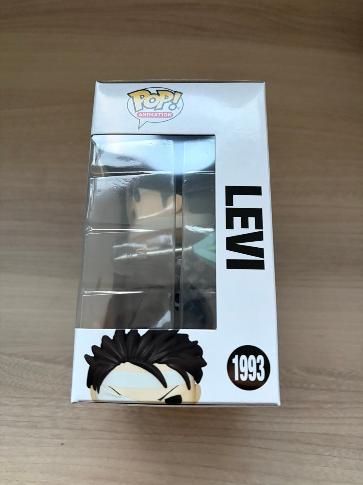 Funko Pop! Attack on Titan – Levi #1993 – Final Season, Funko Europe, Ophalen of Verzenden, Zo goed als nieuw, 4th floor, 1 Queen Caroline St, London W6 9YN, Verenigd Koninkrijk