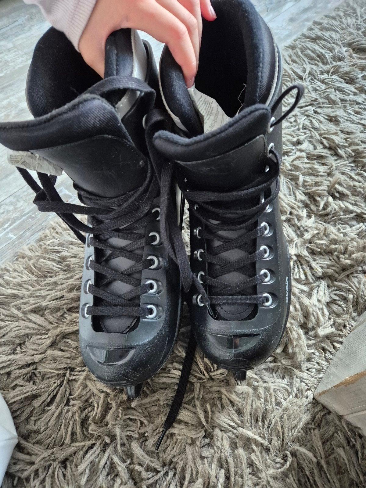 IJshockey schaatsen Oxelo Fit 50, maat 40, Sport en Fitness, Ophalen of Verzenden, Gebruikt, Schaatsen