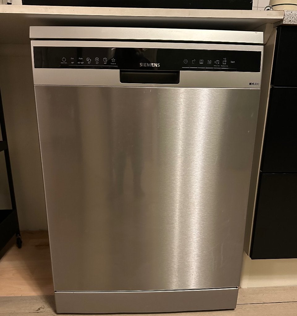 Siemens SN23EC14CE Vrijstaande Vaatwasser - RVS/Zilver, Witgoed en Apparatuur, Ophalen, Eco programma, 60 cm of meer, Minder dan 10 liter