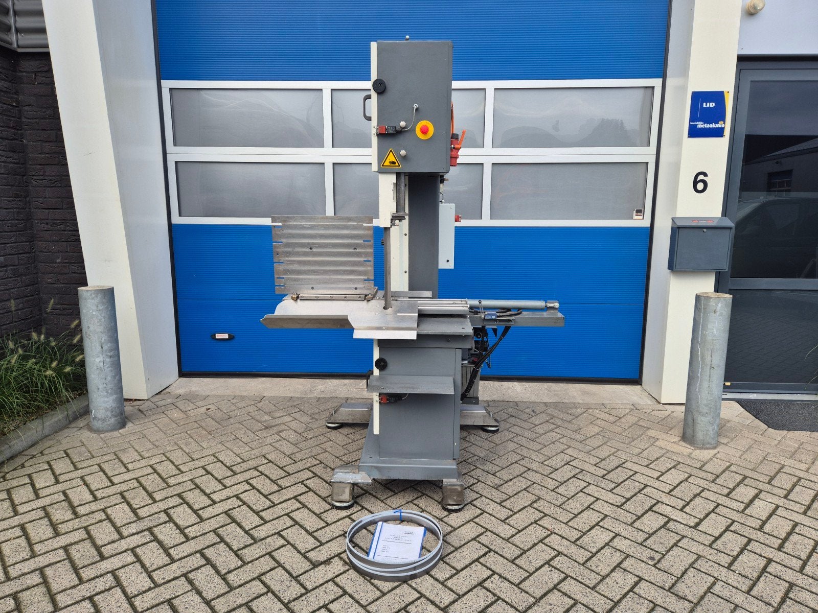 BAUER Lintzaagmachine Automatisch Hydraulische tafel Bj.2016, Gebruikt, Duitsland, 70 mm of meer, Info@bolkmachinehandel.nl