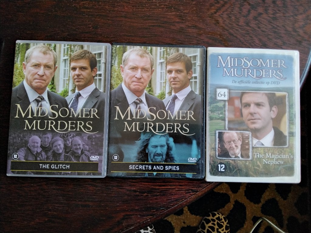 Midsummer murders 3 dvds, origineel, Engels, Nederlands, Ophalen of Verzenden, Zo goed als nieuw