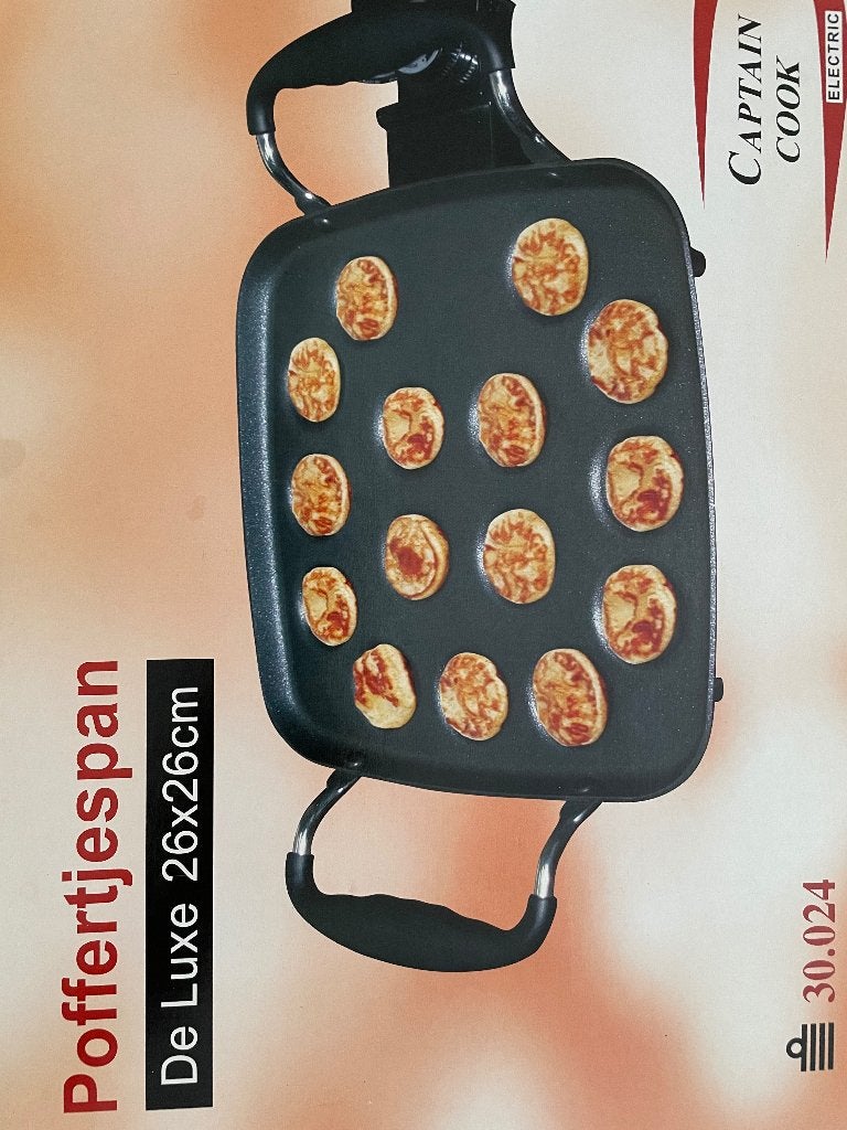 Poffertjes pan elektrisch, Ophalen, Zo goed als nieuw, Minder dan 4 personen