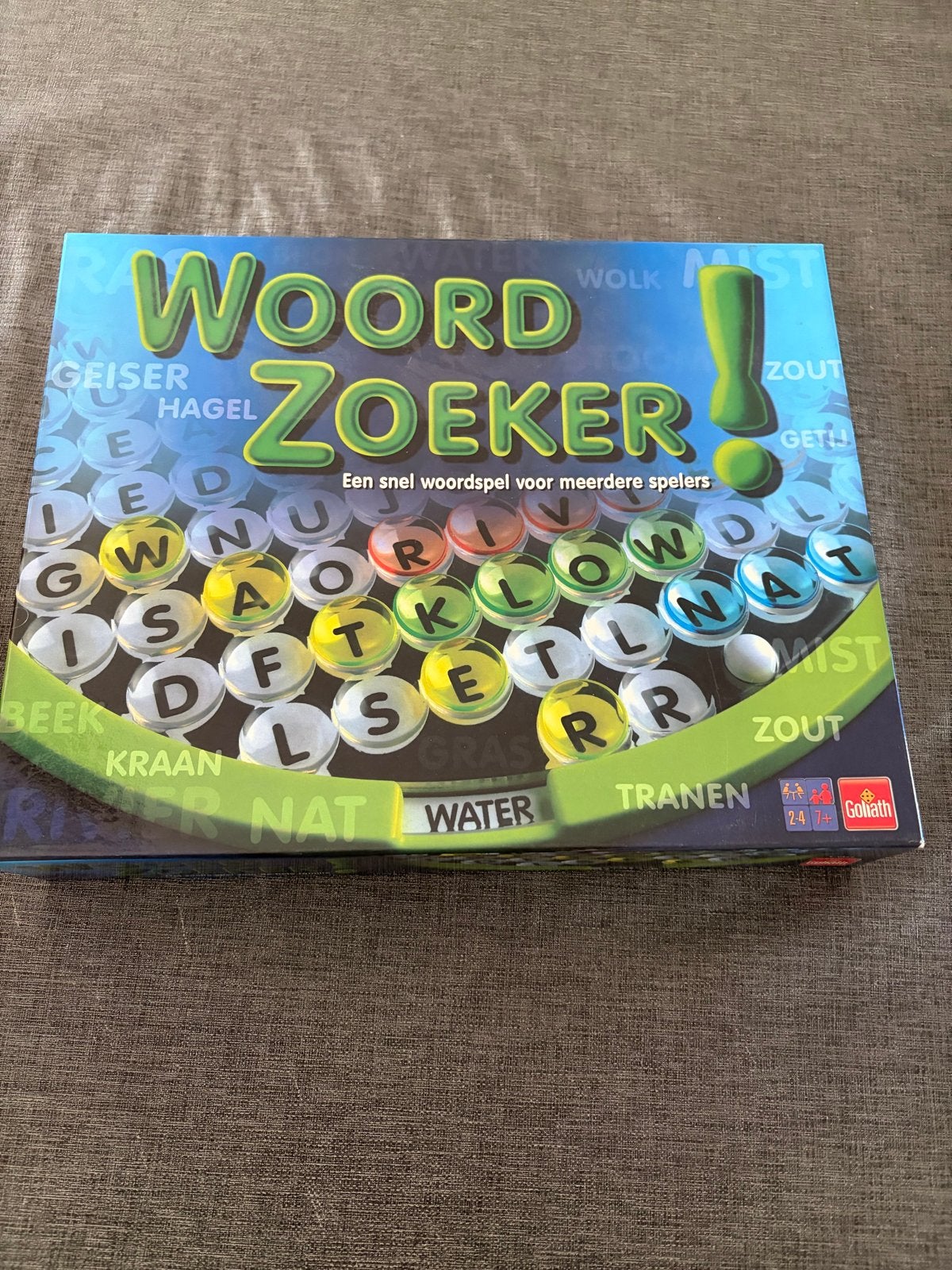 Woordzoeker bordspel - Als nieuw en compleet, Drie of vier spelers, Ophalen, Zo goed als nieuw