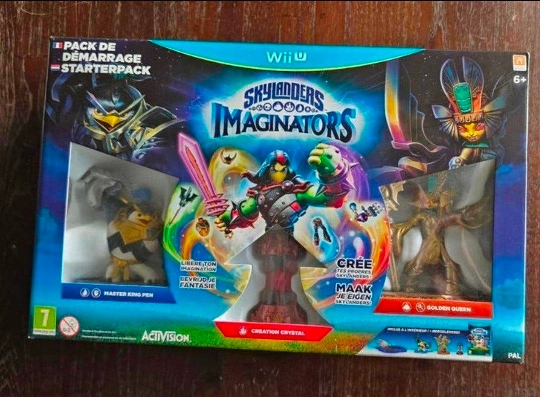 Skylanders Imaginators Starterpack WII U, Avontuur en Actie, 2 spelers, Ophalen of Verzenden, Zo goed als nieuw