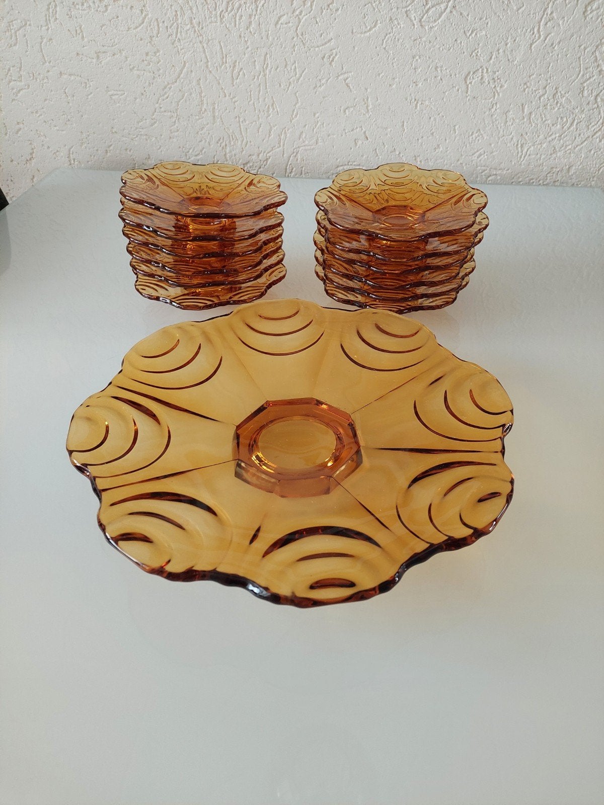 Complete Art Deco Josef Inwald gebaksset (13-delig), Ophalen of Verzenden
