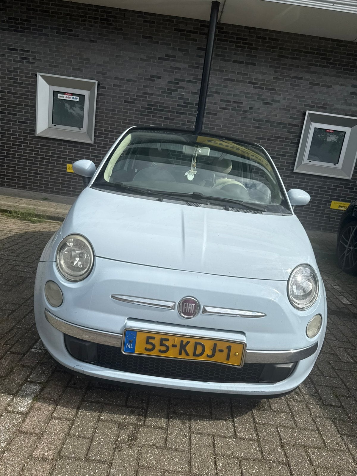 Fiat 500 AUT pano, Auto's, 1242 cc, Origineel Nederlands, Particulier, 69 pk