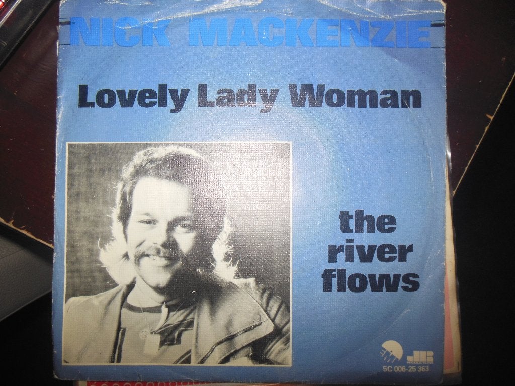 single nick mackenzie lovely lady woman 45rpm vinyl record, Gebruikt, 7 inch, Ophalen of Verzenden, Pop