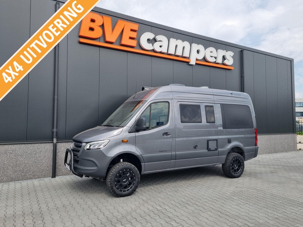 Clever Aventuro 600 4x4 Mercedes - Slide out, Caravans en Kamperen, Campers, Buscamper of Camperbus, Tot en met 2, 6 tot 7 meter