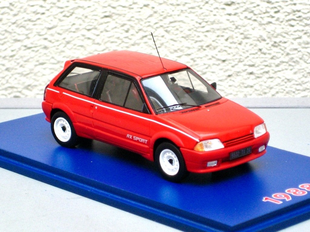 Citroen AX Sport 1988 Milezim 1:43, Hobby en Vrije tijd, Modelauto's | 1:43, Ophalen of Verzenden, Nieuw, Auto, Overige merken
