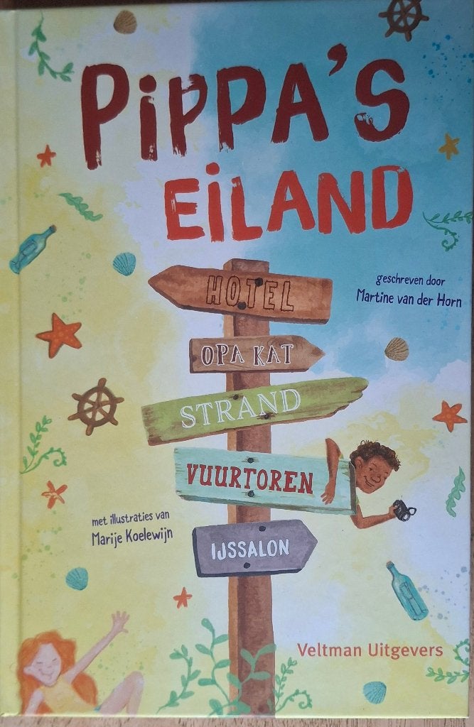 Pipa's eiland door Martine van der Horn, Ophalen of Verzenden, Zo goed als nieuw, Martine van der Horn, Fictie
