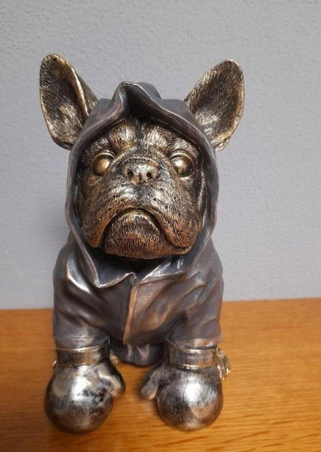 Bull dog als boxer, Antiek en Kunst, Ophalen of Verzenden
