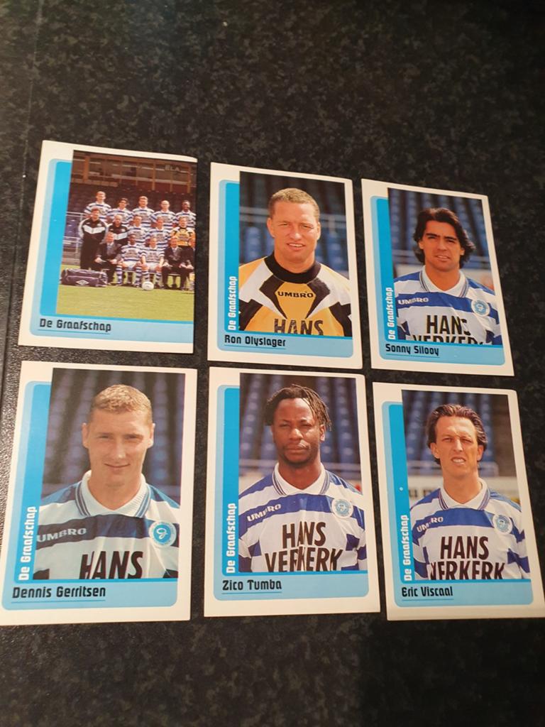 Panini Voetbal 99 - De Graafschap, Ophalen of Verzenden, Zo goed als nieuw, Sticker