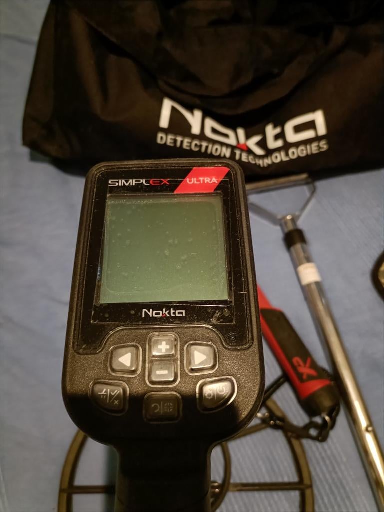 Nokta Simplex Ultra Metaaldetector met Accessoires, Overige merken, Meer dan 30 cm, Ophalen of Verzenden, Zo goed als nieuw