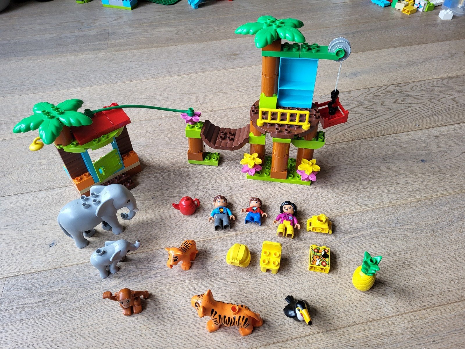 Lego Duplo 10906 Tropisch Eiland Avontuur, Gebruikt, Overige thema's, Ophalen of Verzenden, Complete set