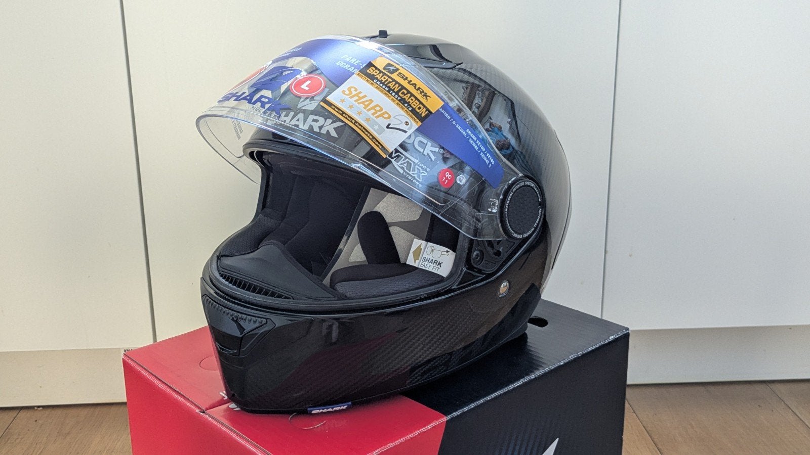 Shark Spartan Carbon integraalhelm maat L nieuw, Motoren, Kleding | Motorhelmen, Nieuw met kaartje, Heren, Shark, Ophalen of Verzenden