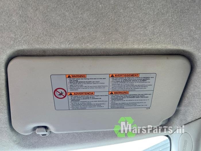Zonneklep van een Suzuki Swift, Auto-onderdelen, Gebruikt, -, -, Ophalen of Verzenden