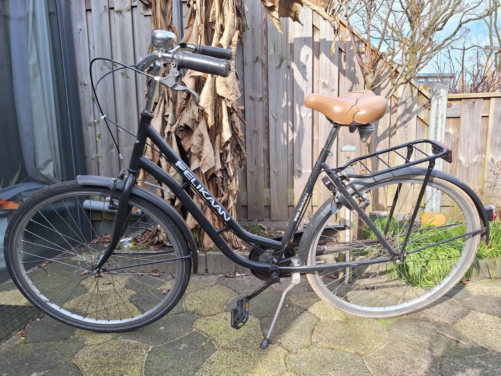 Pelikaan damesfiets met lage instap en voordrager, Ophalen of Verzenden
