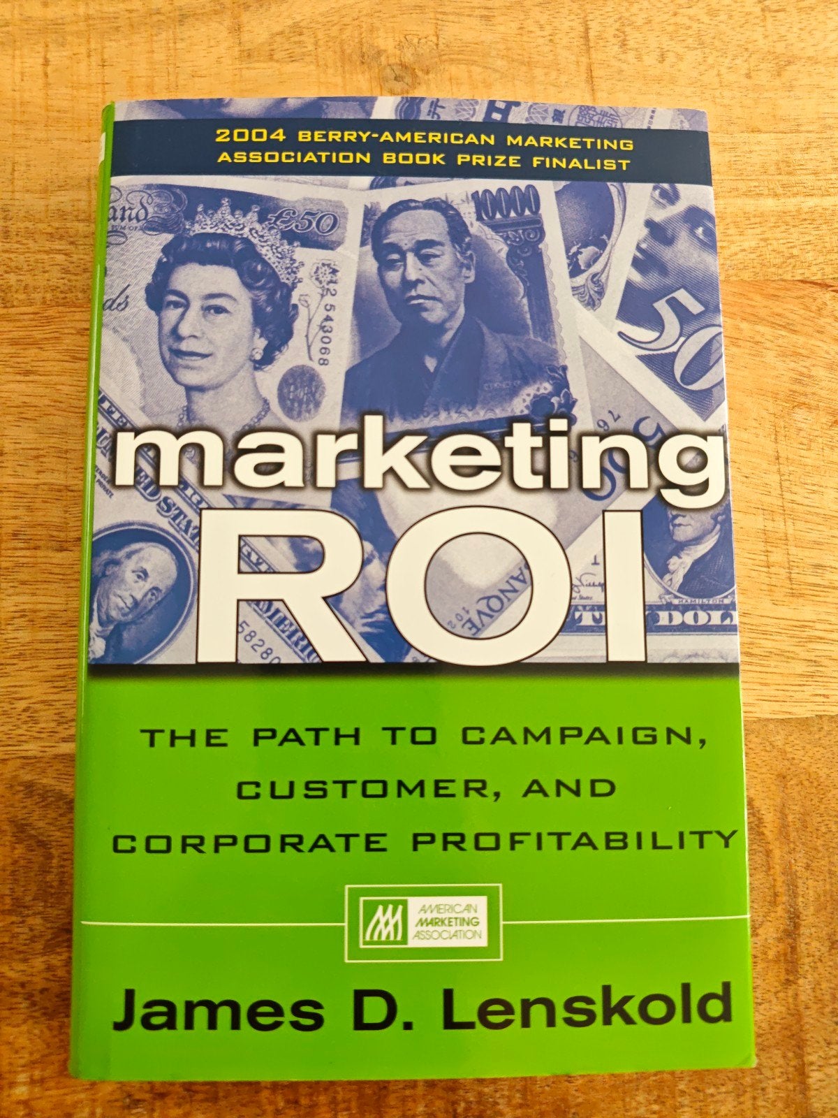 Marketing ROI, Ophalen of Verzenden, Zo goed als nieuw, Economie en Marketing, James D. Lenskoold
