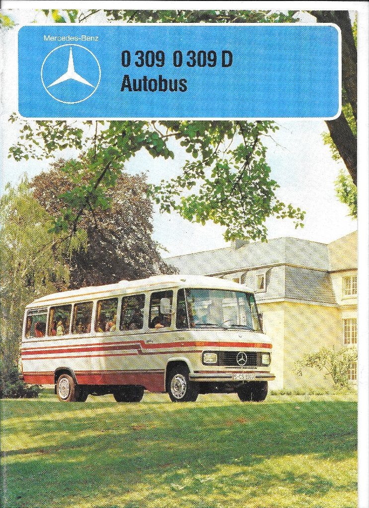MERCEDES 0 309 (D),  1978, Ophalen of Verzenden, Zo goed als nieuw, Mercedes
